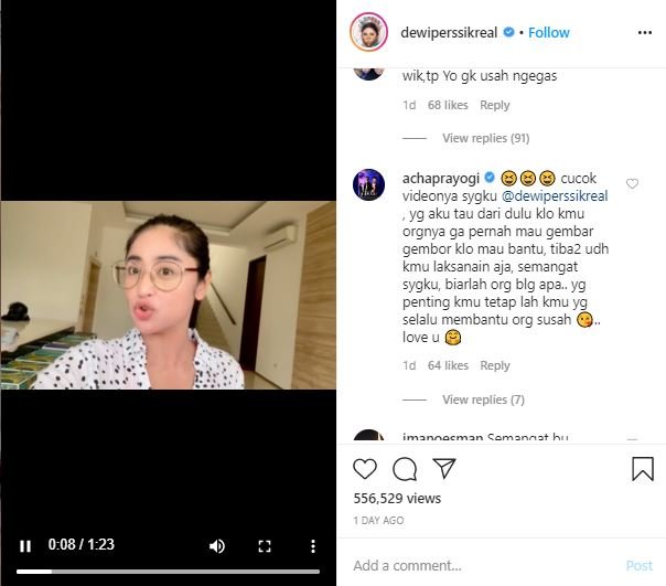 dituding pansos ke cimoy montok ini jawaban menohok dewi perssik
