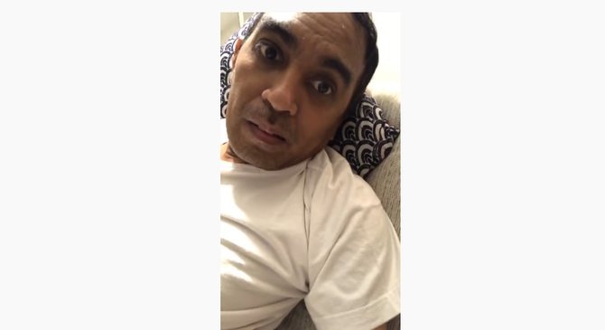 live instagram terakhir glenn fredly