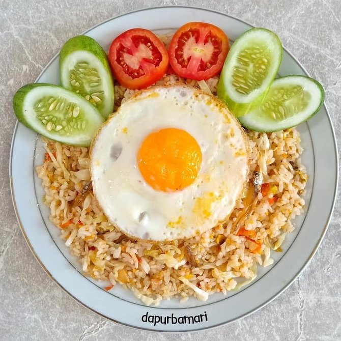 cara membuat nasi goreng sederhana