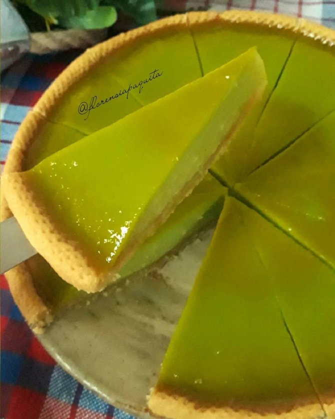 pie susu pandan