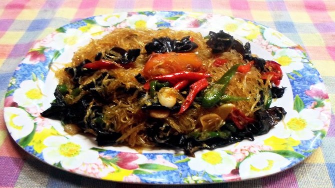 cara membuat bihun goreng