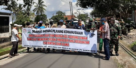 Sembuh dari Covid-19, Pasien di Tasikmalaya Disambut Warga Sekampung