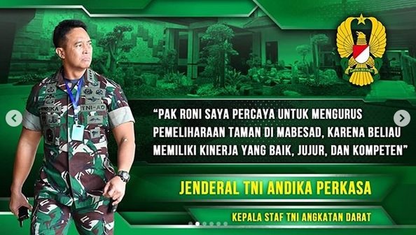 kasad jenderal tni andika perkasa