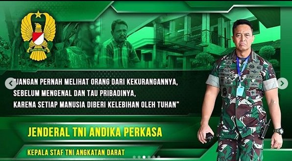 kasad jenderal tni andika perkasa