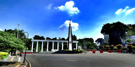 Lengangnya Kota Bogor pada Hari Pertama PSBB