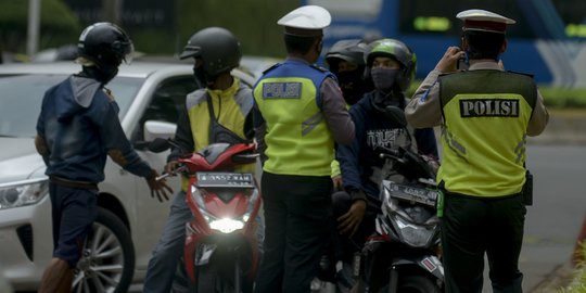 Tingkat Pelanggaran Selama PSBB di Jakarta Menurun