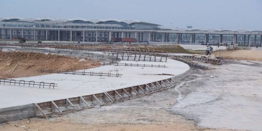 Pembangunan Bandara Internasional Kediri dalam Tahap Konstruksi