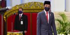 Jokowi Gunakan Masker Saat Lantik Riza Patria Jadi Wagub DKI Jakarta