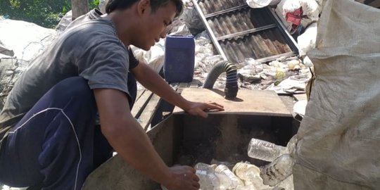Imbauan di Rumah Aja, Pencacah Sampah Plastik Kekurangan Pasokan Bahan Baku