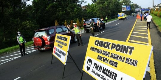 Bukan Teguran, Polisi akan Tindak Pelanggar PSBB di Bekasi