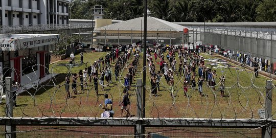 Polisi Tangkap 13 Eks Napi Bebas Lewat Asimilasi Kemenkum HAM