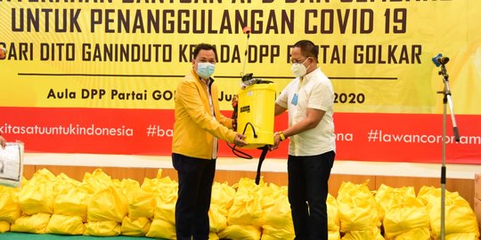 Bendum Golkar: Virus Corona Tidak akan Selesai Tanpa Gotong Royong