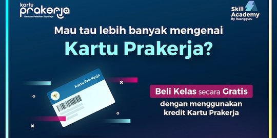 Pemerintah Beberkan Siapa Saja Artis yang Bisa Ikut Program Kartu Prakerja