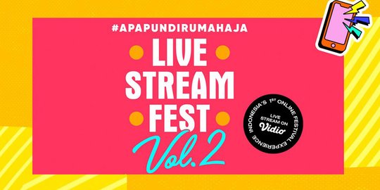 Live Family & Wellness di Live Stream Fest Vol.2 Bikin Kamu Tetap Aktif Selama WFH