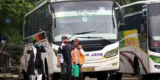 Pandemi Corona, 23.577 Orang Tinggalkan Jakarta Gunakan Bus AKAP Sejak 1 April