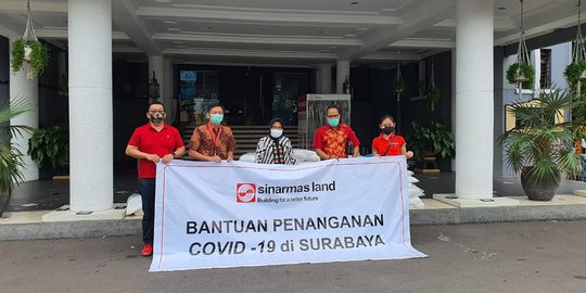 Pemkot Surabaya Terima Bantuan 1.000 APD untuk Tenaga Medis