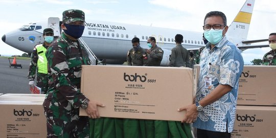TNI Kirim APD ke Sejumlah Daerah dan Bentuk Dapur Umum Bersama Polri