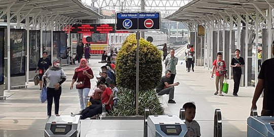 Awal Pekan PSBB, Tak Ada Lagi Penumpukan Penumpang di Stasiun Bogor