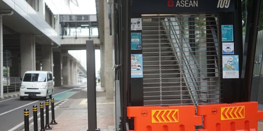 Cegah Penyebaran Virus Korona, MRT Tutup Tiga Stasiun