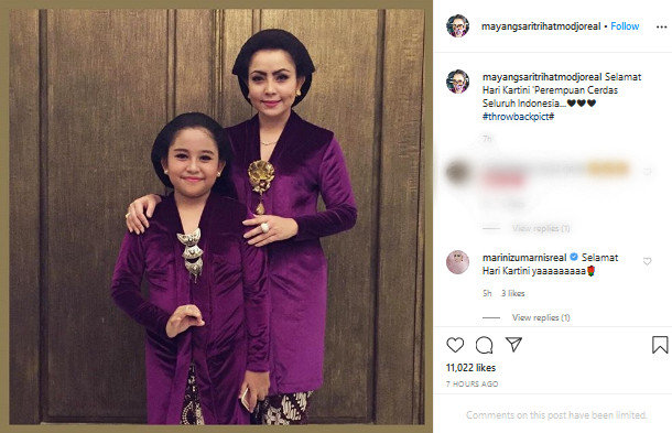 mayangsari merayakan hari kartini