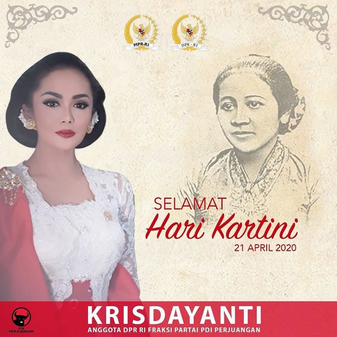 potret cantik para artis saat peringati hari kartini di tengah pandemi corona