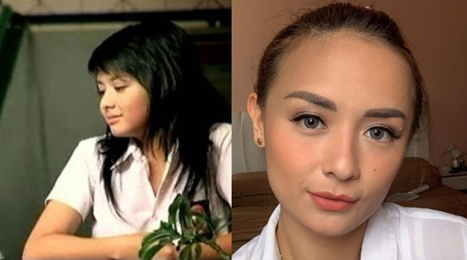 potret jadul dan terbaru pemain film catatan akhir sekolah