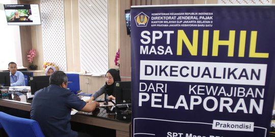 jumlah pelapor spt