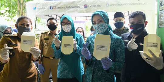 Atalia Ridwan Kamil Kukuhkan Pengurus Jabar Bergerak Kota Bogor