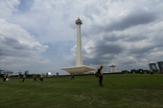 monas jadi lintasan formula e 2020