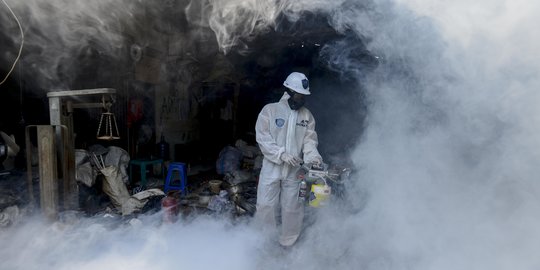 Membasmi Nyamuk DBD dengan Fogging di Pancoran