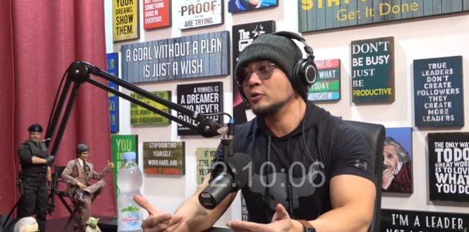 deddy corbuzier ungkap ingin kena corona