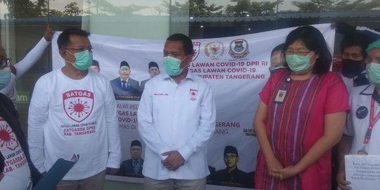 Lima Rumah Sakit di Kabupaten Tangerang Terima Bantuan APD dan Rapid Test