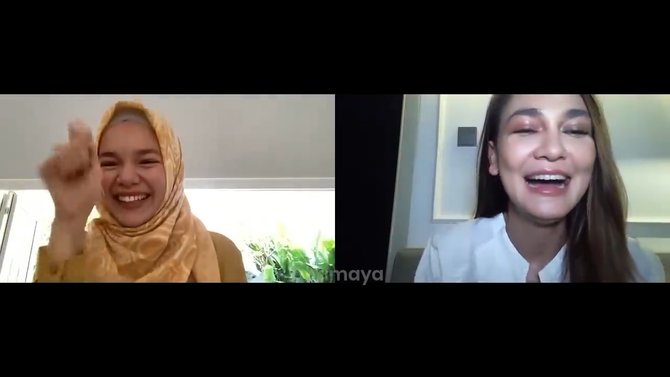 Dewi Sandra Kasih Petuah Soal Kebesaran Allah Luna Maya Sampai Merinding Merdeka Com
