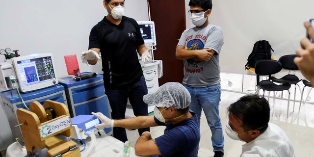 Kemenhan Dorong Industri Pertahanan Produksi Ventilator Tangani
