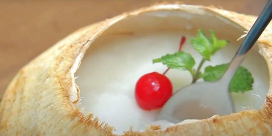 Resep Coconut Jelly, Dessert Kekinian yang Cocok untuk Berbuka