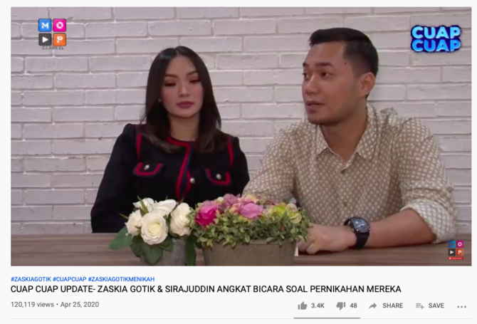 akui nikah siri dulu zaskia gotik ungkap cerita di balik pelaminannya