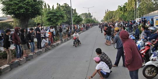 Nekat Gelar Balap Liar Saat PSBB, 80 Remaja di Padang Ditangkap Polisi