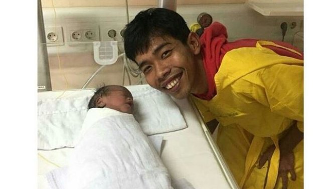 anak kedua dede sunandar