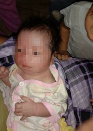 viral video bayi dibuang ibunya