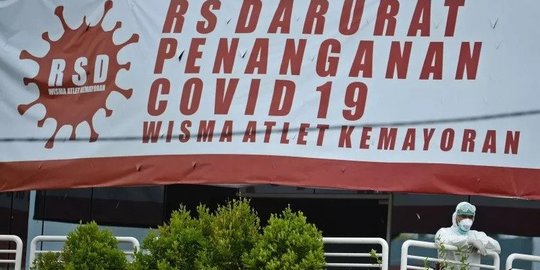 Pasien Rawat Inap di RSD Wisma Atlet Berkurang 13, Total 824 Orang