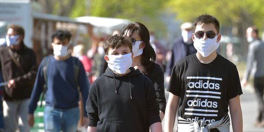 Warga Jerman Wajib Pakai Masker, Langgar Aturan Bisa Kena Denda Rp2,5 Juta