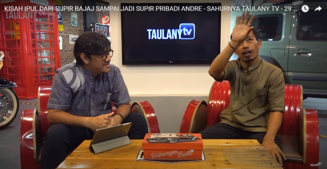 mengenal ipul sopir andre taulany