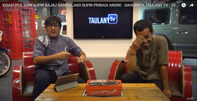 mengenal ipul sopir andre taulany