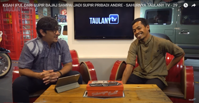 mengenal ipul sopir andre taulany