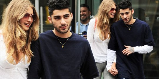 Dikabarkan Hamil, Berikut 10 Potret Kemesraan Gigi Hadid dan Zayn Malik