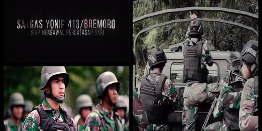 Potret Haru Prajurit TNI Pamit ke Anak Istri karena Ditugaskan ke Perbatasan
