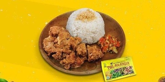 Inovasi Menu Tak Lazim, Restoran Ini Tawarkan Nasi Ayam Saos Tolak Angin