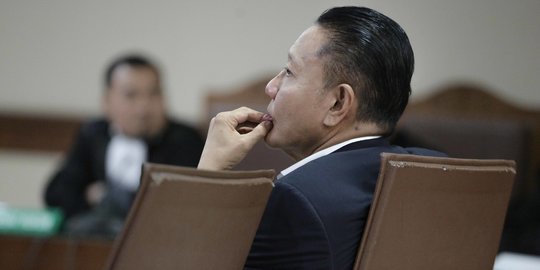 Sidang Kasus Suap Impor Bawang Putih, I Nyoman Dhamantra Sampaikan Pledoi