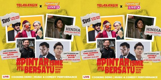 Tonton Yuk KapanLagi Live Setiap Rabu Sore Jelang Berbuka, Ada Sore Band dan Hindia