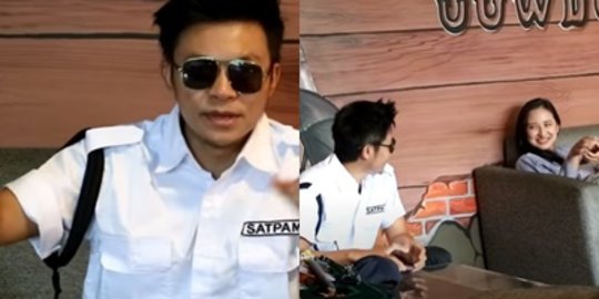 Gombalan Maut 'Satpam' Bikin Cewek Klepek-Klepek, Ini Videonya Dijamin Ketawa Sendiri